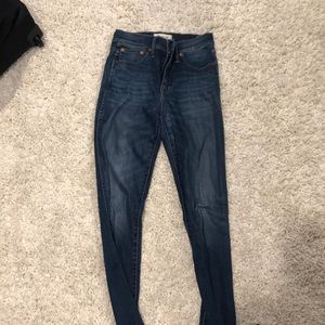 Madewell skinny jeans